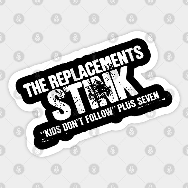 The Replacements  Mayhem Sticker by shieldjohan